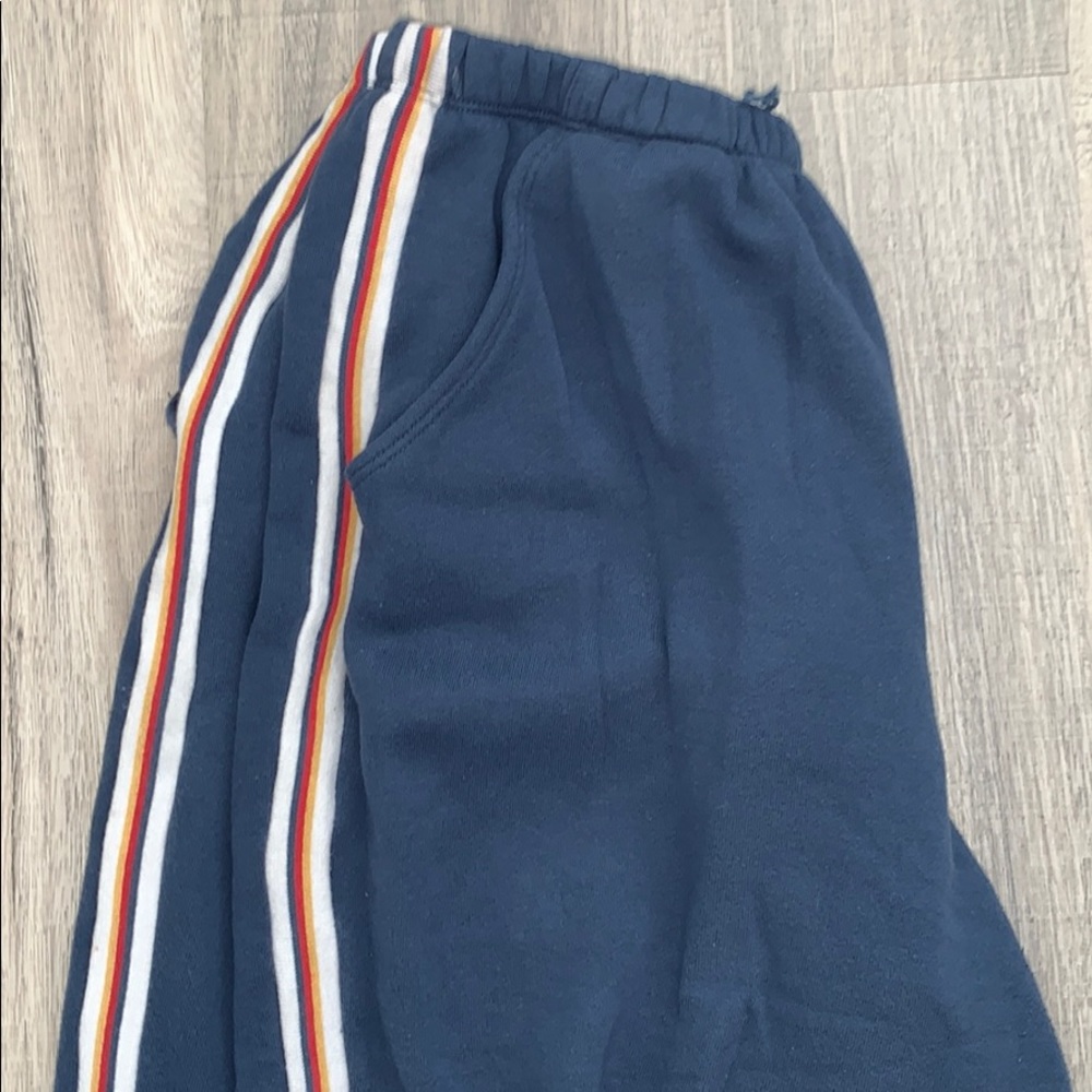 blue sweatpants